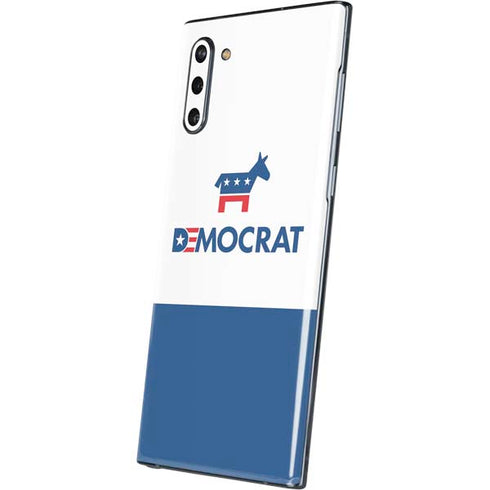 Democrat Blue And Red Galaxy Note 10 Skin